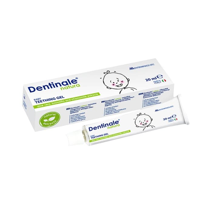 DENTINALE NATURA dantų gelis, 0–4 m., 20 ml