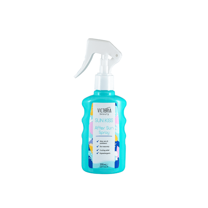 VICTORIA BEAUTY purškiamas losjonas po saulės, 200 ml