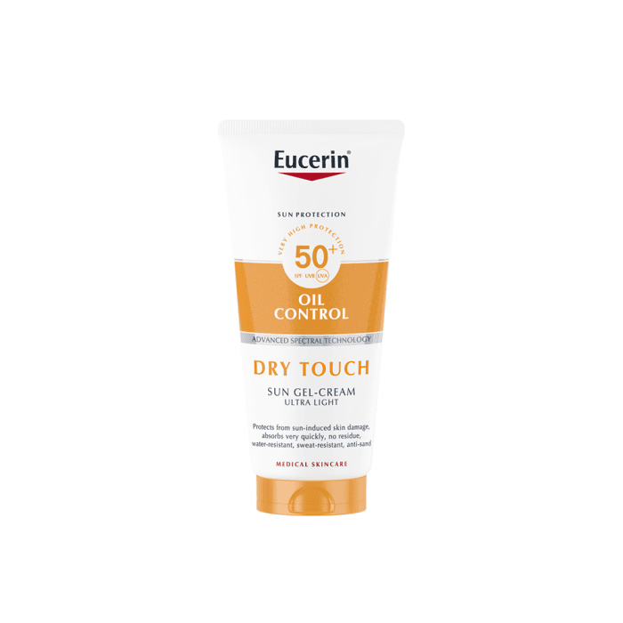 EUCERIN gelis-kremas kūnui OIL CONTROL DRY TOUCH, SPF 50+, 200 ml