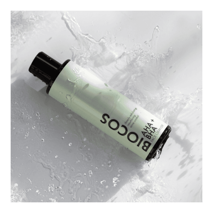 BIOCOS rūgštinis veido prausiklis AHA + BHA, 200 ml-2