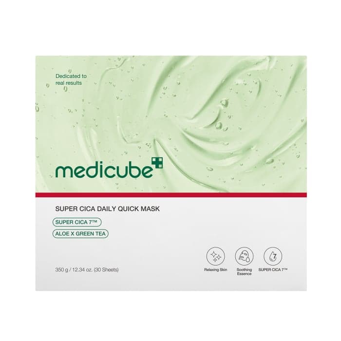 MEDICUBE SUPER CICA DAILY QUICK veido kaukės, 350 g-1