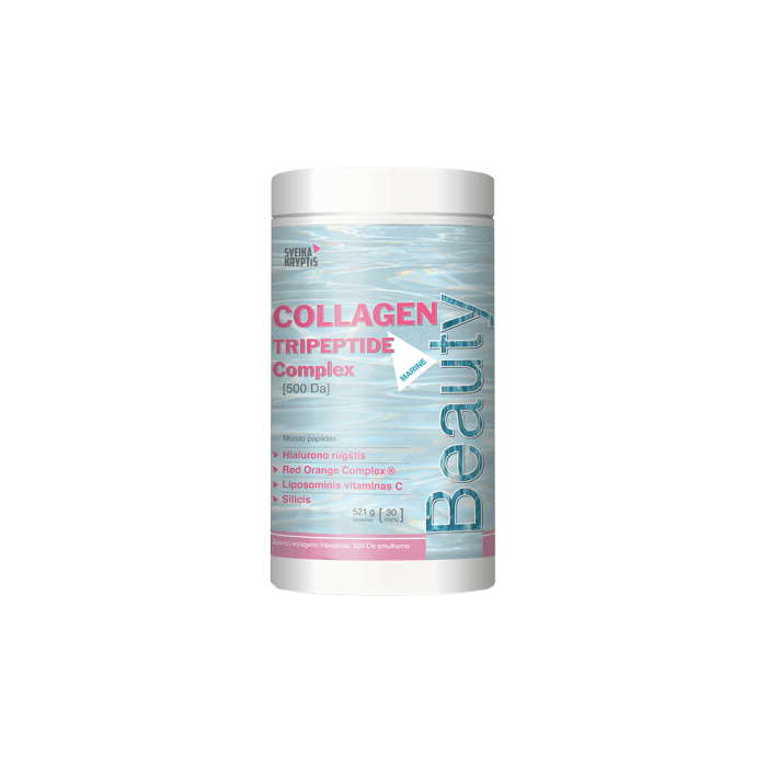 SVEIKA KRYPTIS, Collagen Tripeptide Complex, milteliai, 521 g