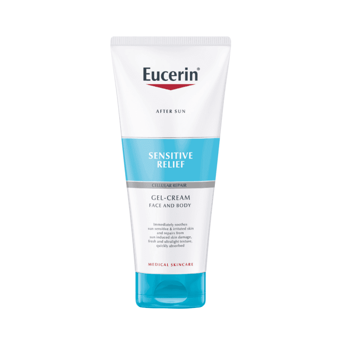 EUCERIN gelis-kremas po saulės SENSITIVE RELIEF, 200 ml