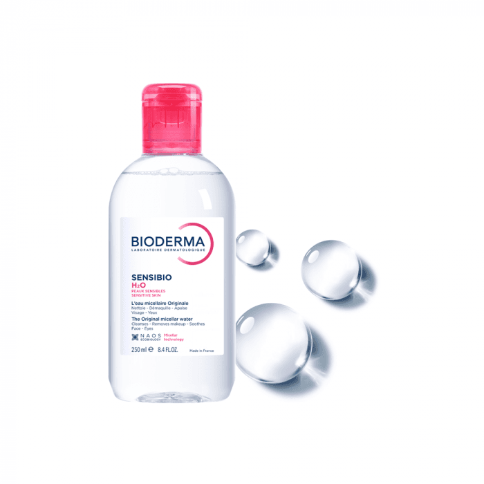 BIODERMA originalus micelinis valomasis vanduo jautriai odai SENSIBIO H2O, 250 ml-1