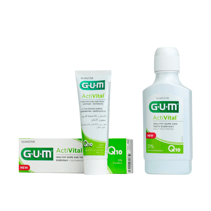 SUNSTAR G.U.M. dantų pasta su Q10 kofermentais ACTIVITAL, nuo 6 m., 75 ml-2