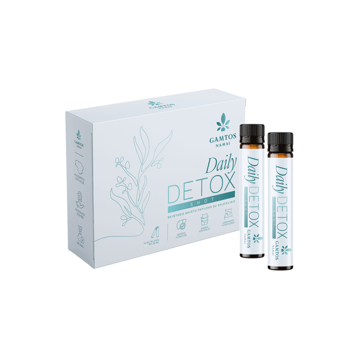 GAMTOS NAMAI DAILY DETOX SHOTS, 14 vnt.