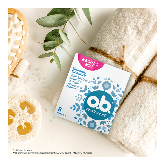 O.B. tamponai PRO COMFORT MINI, 8 vnt.-2
