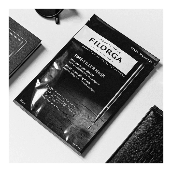 FILORGA lakštinė veido kaukė odai su ryškėjančiomis raukšlėmis TIME-FILLER MASK, 1 vnt., 1 vnt., 23 g-2