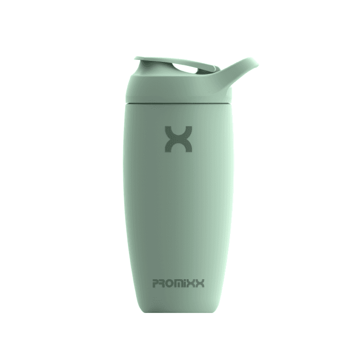 PROMIXX Gertuvė Stainless Steel Shaker Bottle - Seagrass Green 550ml, 1 vnt.