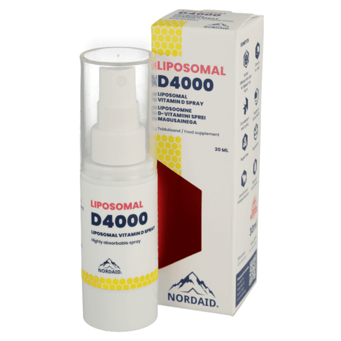 NORDAID purškiamas vitaminas D3 4000 IU liposomose, 30 ml-1