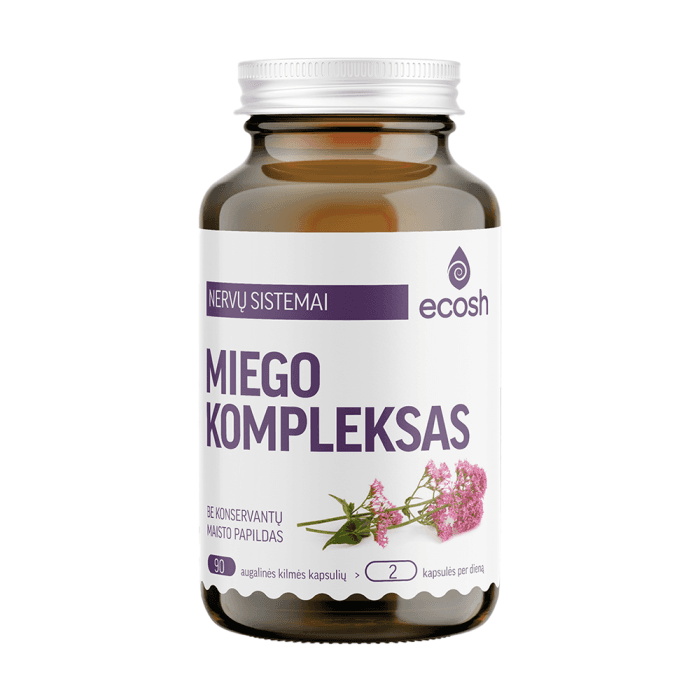 ECOSH miego kompleksas, 90 kapsulių