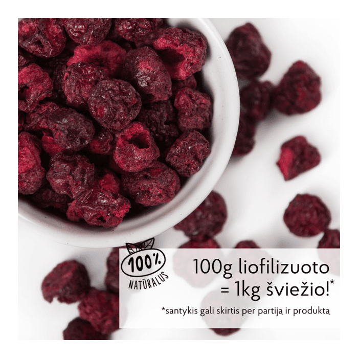 SUPERGARDEN, vyšnios, džiovintos šaltyje, 35 g-1