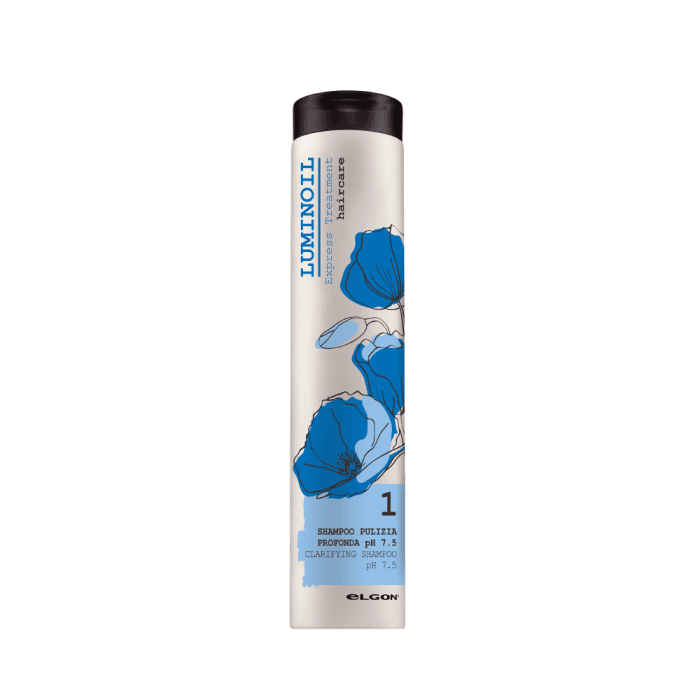 ELGON giliai valantis šampūnas LUMINOIL CLARIFYING SHAMPOO PH 7,5, 250 ml