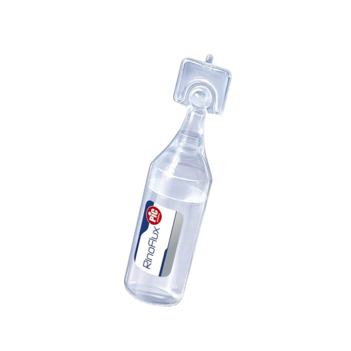 RINOFLUX sterilus fiziologinis tirpalas inhaliacijoms ir nosiai, 5 ml x 20 vnt.-1