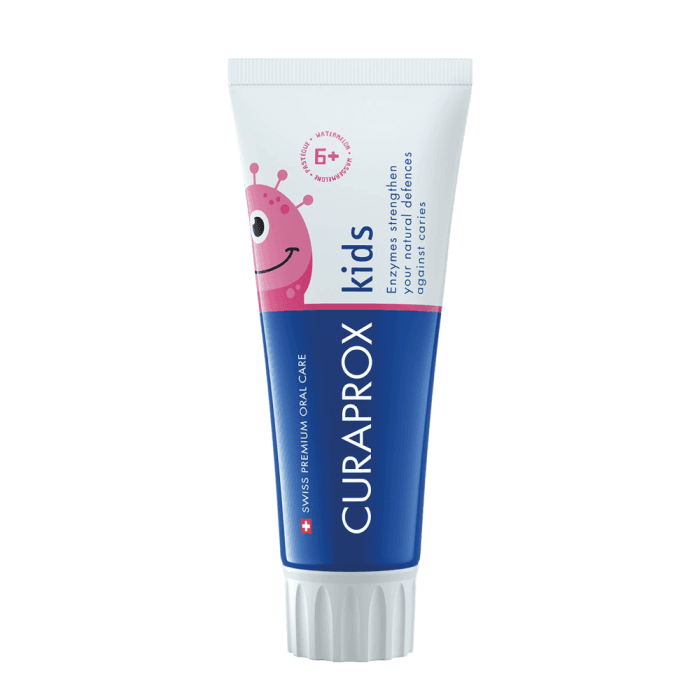CURAPROX dantų pasta vaikams KIDS, nuo 6 m., arbūzų skonio, 60 ml