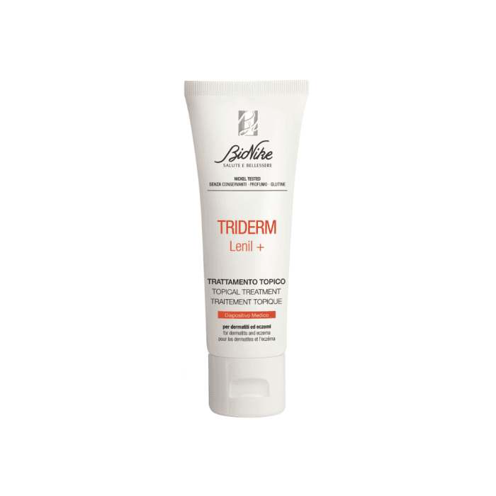 BIONIKE lokalaus poveikio kremas dermatito ir egzemos paveiktai odai TRIDERM LENIL+, 50 ml