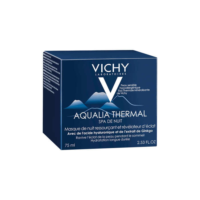 VICHY naktinis veido kremas-kaukė AQUALIA THERMAL NIGHT SPA, 75 ml-1