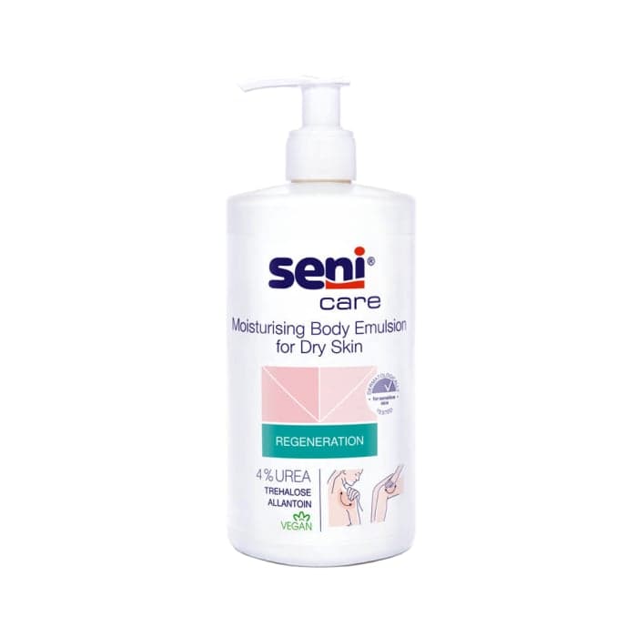 SENI CARE kūno emulsija su 4 proc. šlapalu UREA, 500 ml