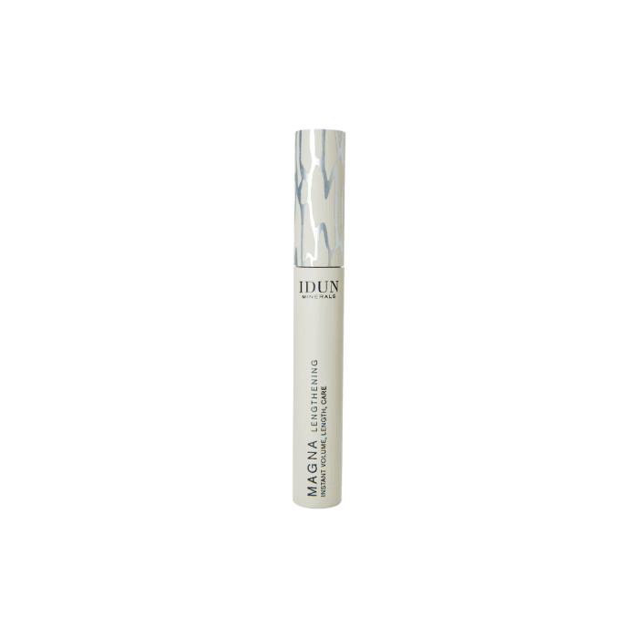 IDUN MINERALS ilginantis ir apimties suteikiantis blakstienų tušas MAGNA LENGHTENING, Nr. 5009, juoda spalva, 12 ml