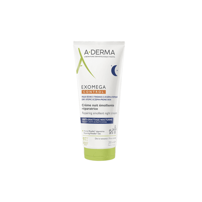 A-DEMRA naktinis kremas emolientas EXOMEGA CONTROL, 200 ml