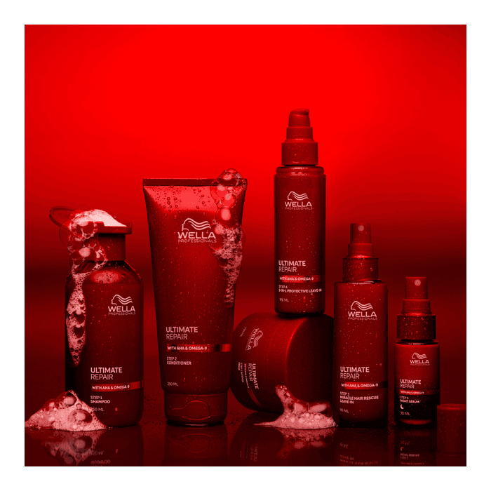 WELLA PROFESSIONALS intensyvaus poveikio kaukė pažeistiems plaukams ULTIMATE REPAIR MASK STEP 2, 150 ml-2