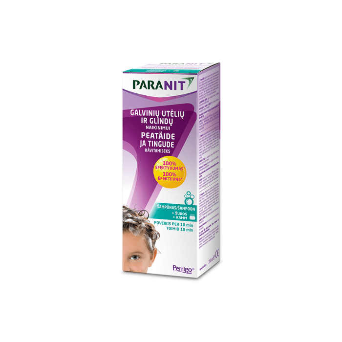 PARANIT šampūnas nuo utėlių ir glindų, nuo 2 m., 200 ml-2