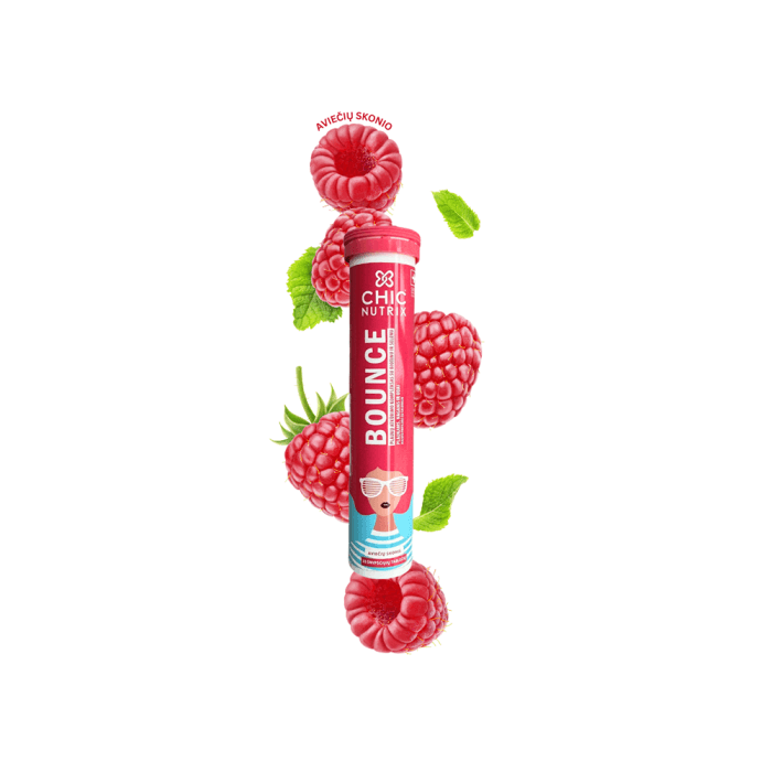 CHIC NUTRIX BOUNCE, 20 šnypščiųjų tablečių-1