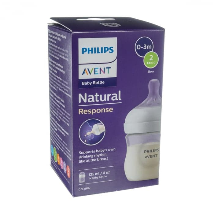 PHILIPS AVENT buteliukas NATURAL RESPONSE 125 ml, SCY900/01, 125 ml