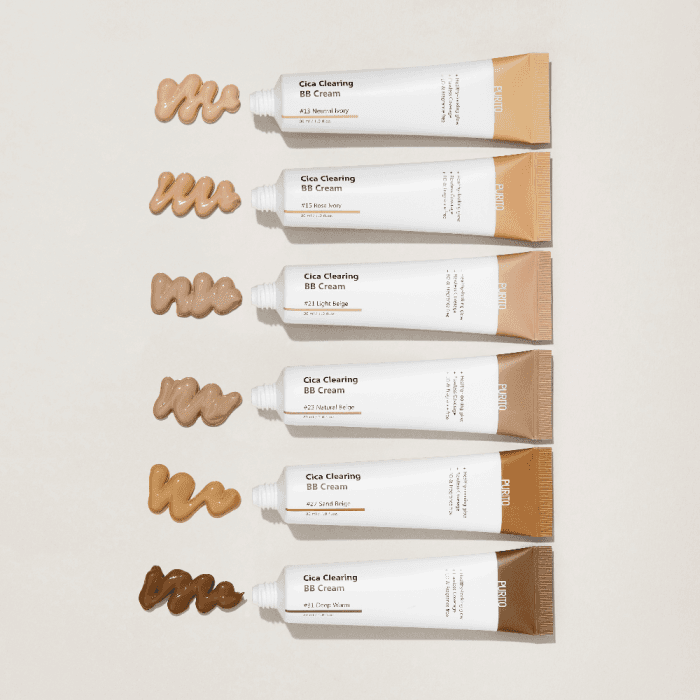 PURITO BB veido kremas su spalva CICA CLEARING BB CREAM, 27 sand beige, 30 ml-2