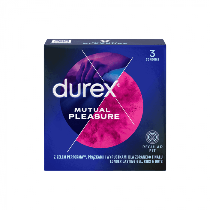 DUREX prezervatyvai MUTUAL PLEASURE, 3 vnt.-2