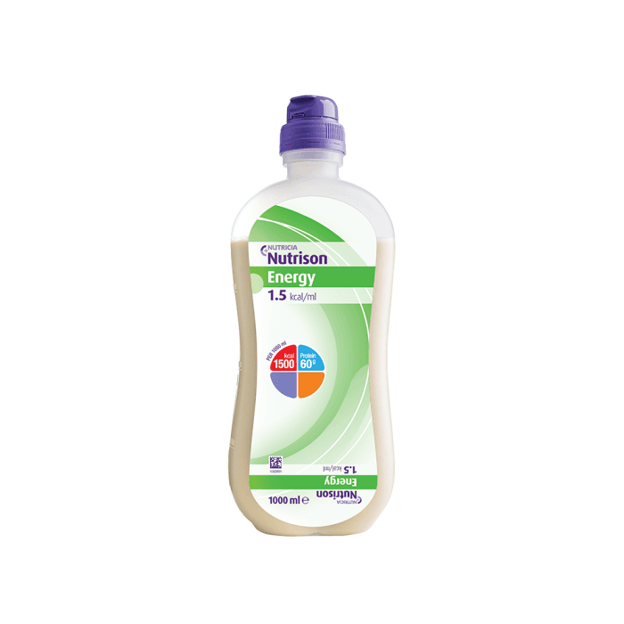 NUTRISON energy 1,5 kcal/ml, 1000 ML, 8 vnt.