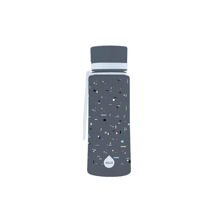 EQUA, Plastikinė gertuvė Pixel, be BPA, 600 ml