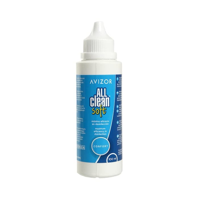 AVIZOR  kontaktinių lęšių skystis ALL CLEAN SOFT, 100 ml-2