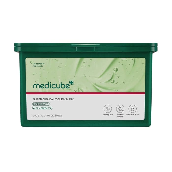 MEDICUBE SUPER CICA DAILY QUICK veido kaukės, 350 g