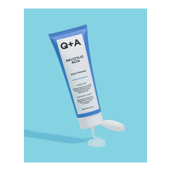 Q+A kasdienis veido prausiklis su salicilo rūgštimi, 125 ml-1