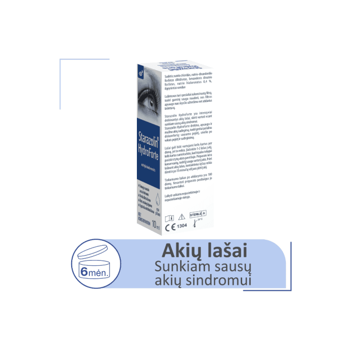 STARAZOLIN akių lašai HYDROFORTE, 10 ml-1