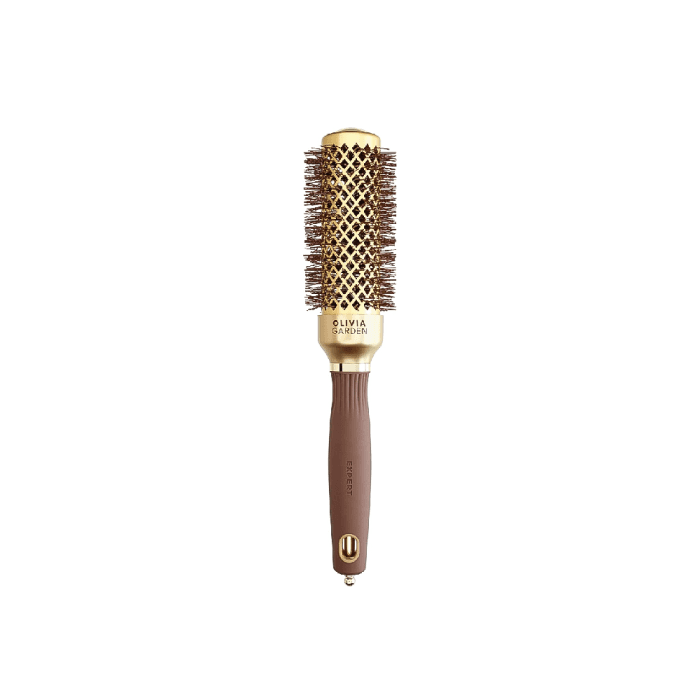 OLIVIA GARDEN plaukų šepetys EXPERT BLOWOUT SHINE WAVY BRISTLES OG01075, 35 mm, 1 vnt.