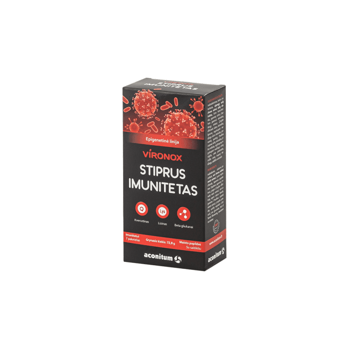 VIRONOX STIPRUS IMUNITETAS, 7 paketėliai-1