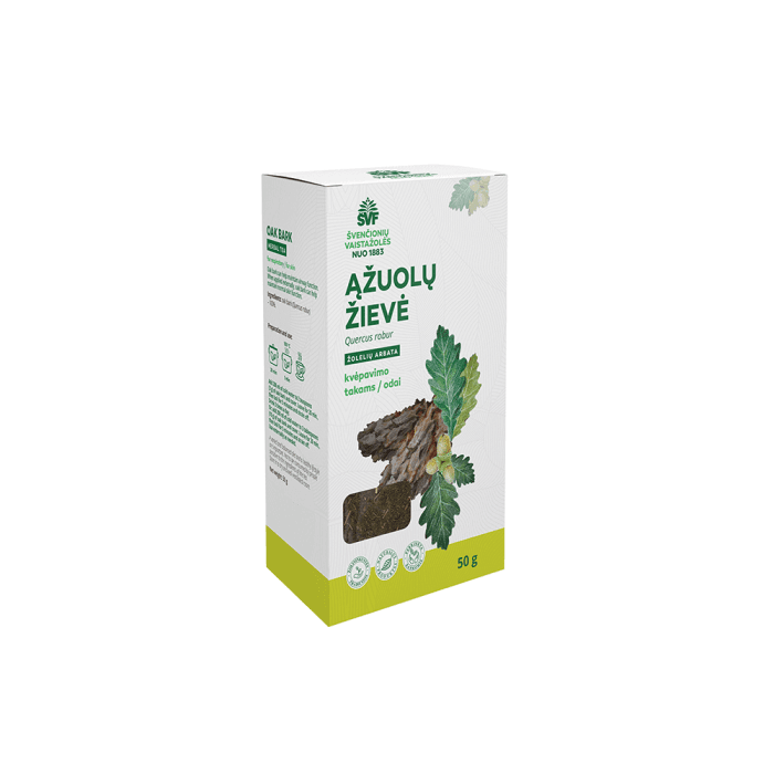 ŠVF žolelių arbata ĄŽUOLŲ ŽIEVĖ, 50 g