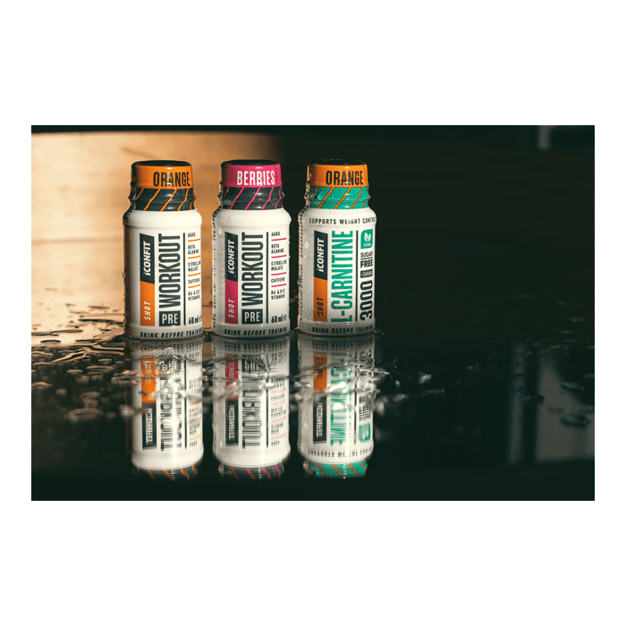ICONFIT L-karnitino 3000 (shot'as) apelsinų skonio, 60 ml-2