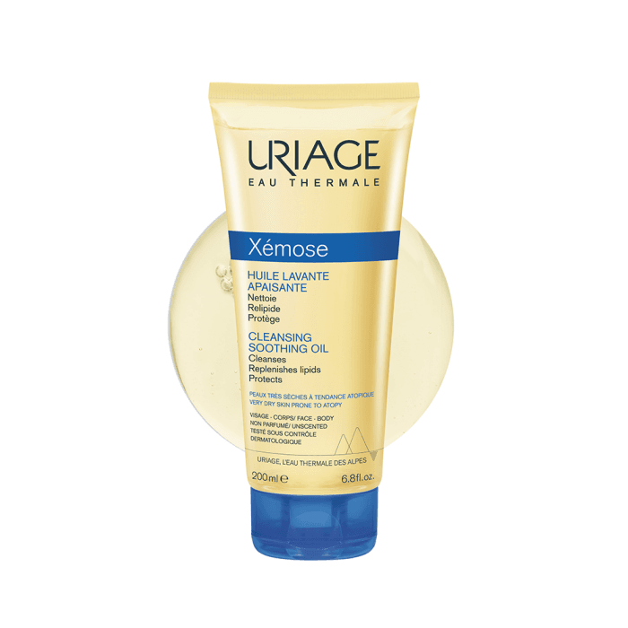URIAGE aliejinis prausiklis XEMOSE HUILE, bekvapis, 200 ml-2