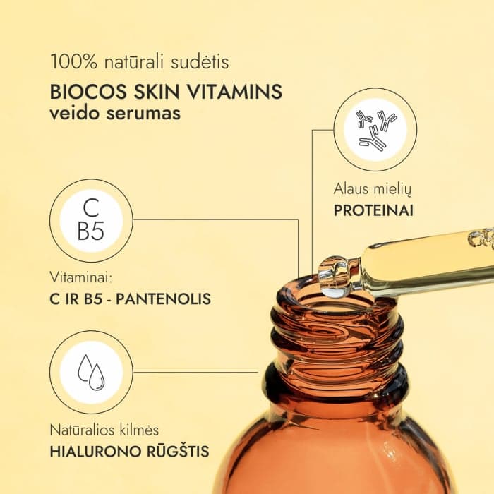 BIOCOS veido serumas SKIN VITAMINS, 30 ml-2