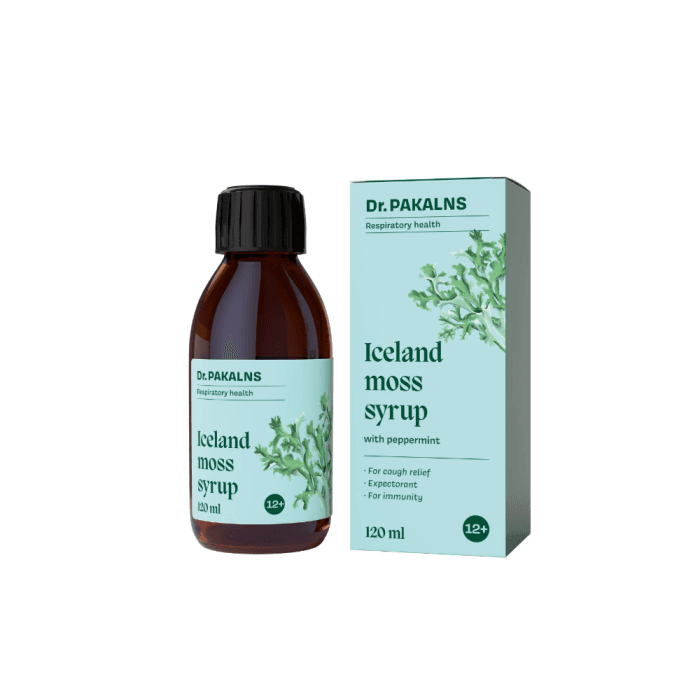 Islandinės kerpenos sirupas, 120 ml-1