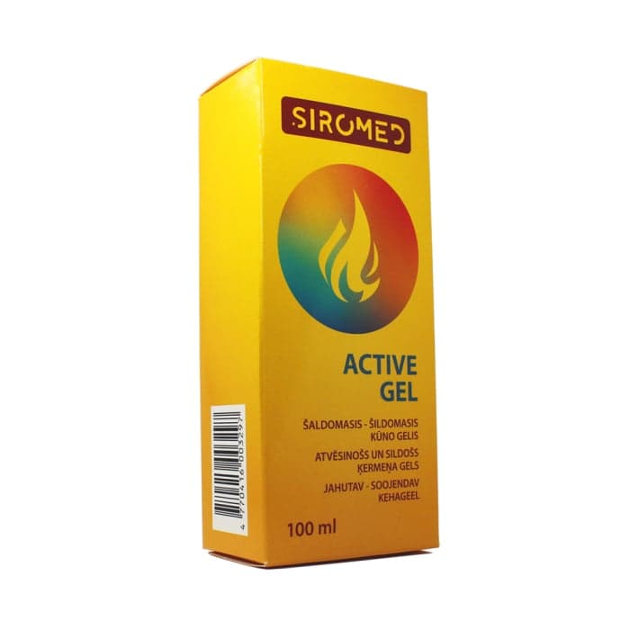 SIROMED šaldomasis - šildomasis kūno gelis, 100 ml