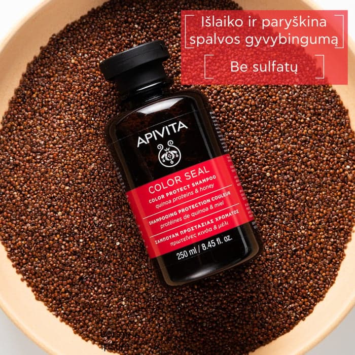 APIVITA šampūnas dažytiems plaukams, 250 ml-1