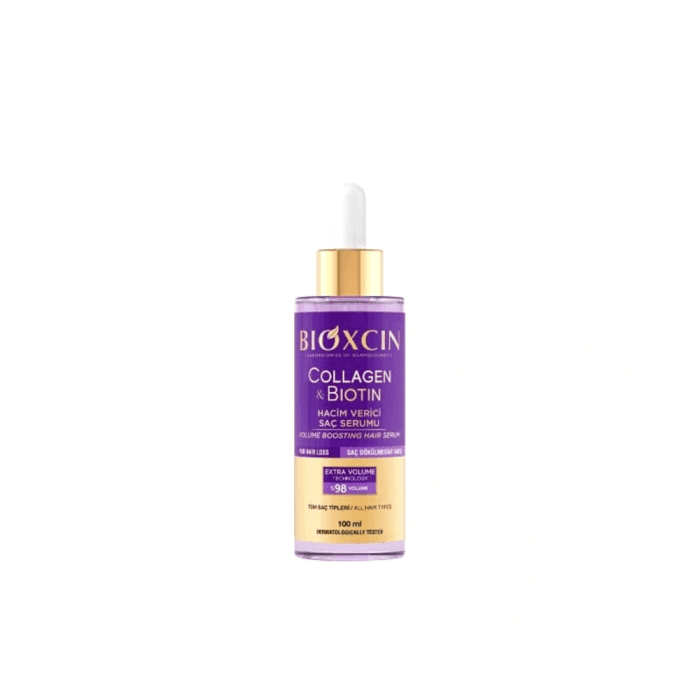 BIOXCIN COLLAGEN & BIOTIN apimties suteikiantis plaukų serumas, 100 ml