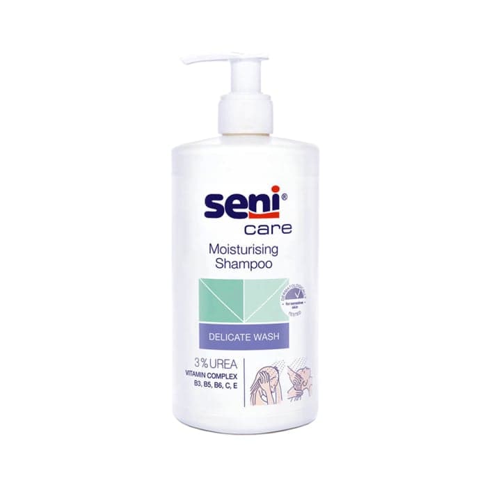 SENI CARE drėkinamasis šampūnas sudirgusiai odai, 500ml, 500 ml