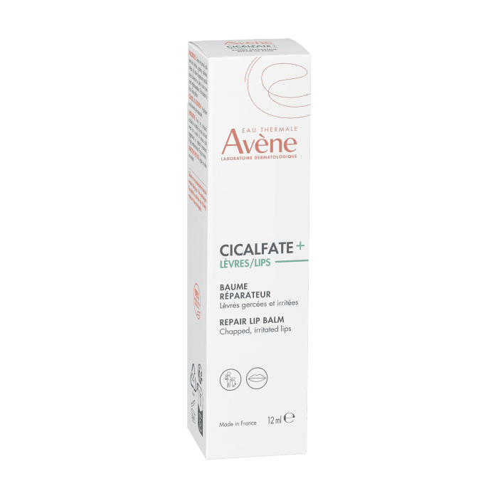 EAU THERMALE AVENE atkuriamasis lūpų ir sausos odos balzamas CICALFATE+, 12 ml, 12 ml