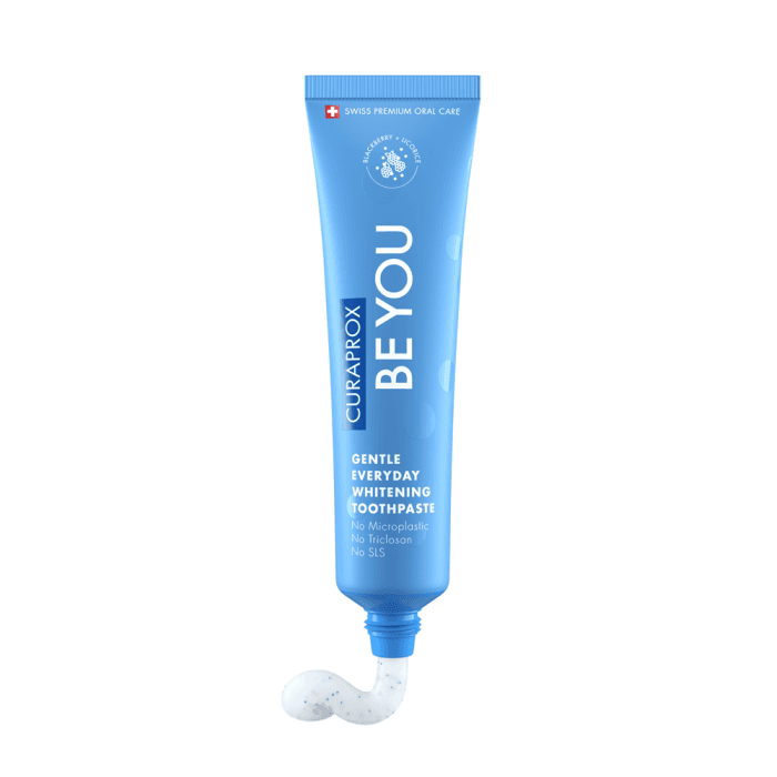 CURAPROX balinanti dantų pasta BE YOU, gervuogių, saldymedžio ir mėtų skonio, nuo 6 m., 60 ml-1