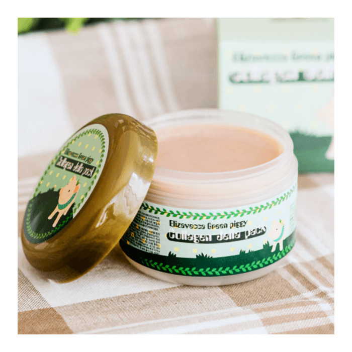 ELIZAVECCA veido kaukė su kolagenu, Green Piggy Collagen Jella, 100 ml-1